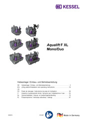 Kessel Aqualift F XL 450 Duo Einbau- Und Betriebsanleitung