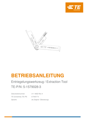 TE Connectivity 5-1579028-3 Betriebsanleitung
