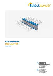 Schöck Isokorb CXT Typ K-F Einbauhandbuch
