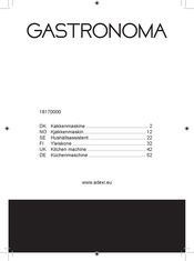 Gastronoma 18170000 Handbuch