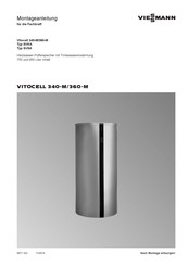 Viessmann Vitocell 360-M typ SVSB Montageanleitung