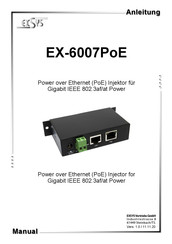 Exsys EX-6007PoE Anleitung