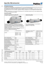 Pahlen Aqua-Mex AM-FE 40 Installation