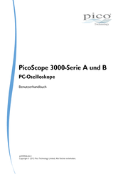 PICO PicoScope 3405B Benutzerhandbuch