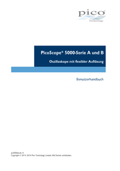 PICO PicoScope 5000 B Serie Benutzerhandbuch
