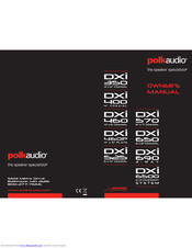 Polk Audio DXi400 Bedienungsanleitung