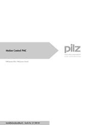 Pilz CANopen PMCtendo DD5 Installationshandbuch