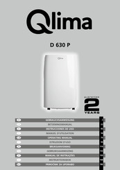 Qlima D 630 P Gebrauchsanweisung