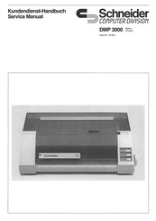Schneider Computer Division 33 624 Kundendienst Handbuch
