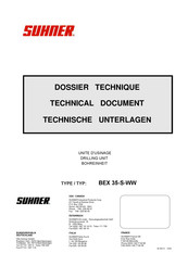 SUHNER BEX 35-S-WW Technische Unterlagen