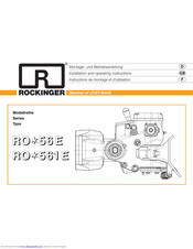 Rockinger Ro567A 66000 Montage- Und Betriebsanleitung