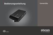 oticon ConnectClip Bedienungsanleitung