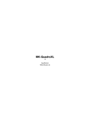 MikroKopter QuadroXL Aufbauhilfe