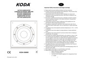 KODA SW800 Handbuch