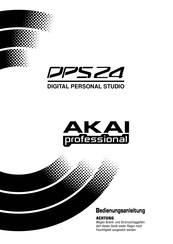 Akai Professional DPS24 Bedienungsanleitung