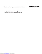 Lenovo ThinkServer TS100 Installationshandbuch