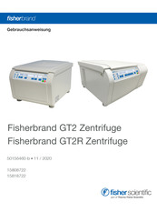 Fisherbrand GT2 Gebrauchsanweisung