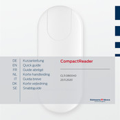 Simons Voss Technologies CompactReader CL11.080040 Kurzanleitung