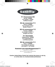 Dentsply Sirona Sani-Tip Y-1 Gebrauchsanweisung