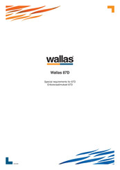 wallas SafeFlame 87D Handbuch