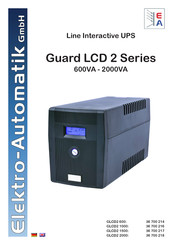 Elektro-Automatik Guard GLCD2 600 Bedienungsanleitung