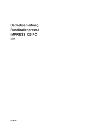 Pottinger IMPRESS 125 FC Betriebsanleitung