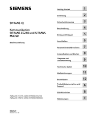 Siemens 7MP2200-1AD10-2AA0 Betriebsanleitung