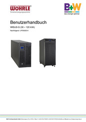 Huawei UPS5000-A Serie Benutzerhandbuch