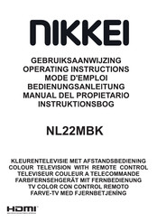Nikkei NL22MBK Bedienungsanleitung