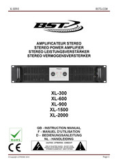 BST XL-900 Bedienungsanleitung