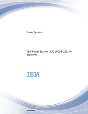 IBM Power Systems L922 Installieren