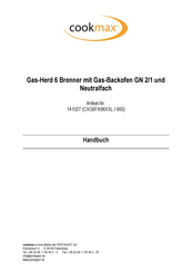 CookMax CXG4F77 Benutzerhandbuch