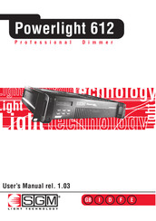 SGM Powerlight 612 Handbuch
