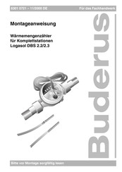 Buderus Logasol DBS 2.2 Montageanweisung