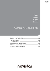 NOVISTAR Sun Ball LED Gebrauchsanleitung