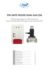PNI Safe House Dual Gas 250 Bedienungsanleitung