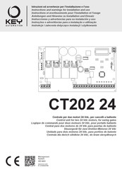Key Automation CT202 24 Anleitungen Und Hinweise Zu Installation Und Einsatz