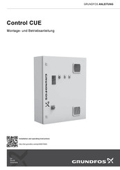 Grundfos CUE Montage- Und Betriebsanleitung
