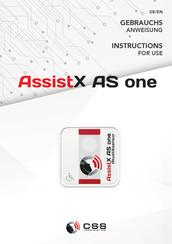 CSS AssistX AS one Gebrauchsanweisung