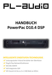 PL-AUDIO PowerPac D10.4 DSP Handbuch