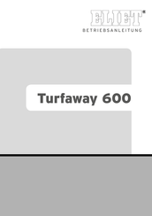 Eliet Turfaway 600 Betriebsanleitung