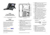 NEC DT920 Bedienungssanleitung