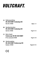VOLTCRAFT BS-450 HDWT Bedienungsanleitung