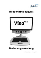Optelec Viva VI-M Bedienungsanleitung