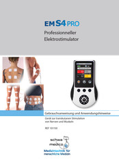 schwa-medico EM S4 PRO Gebrauchsanweisung Und Anwendungshinweise