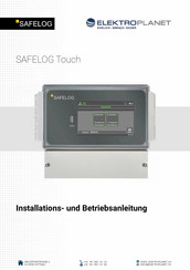 ELEKTROPLANET SAFELOG Touch Installation Und Betriebsanleitung