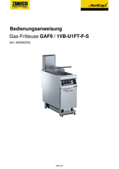 Zanussi Professional GAF9 / 1VB-U1FT-F-S Bedienungsanweisung