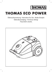 Thomas ECO POWER Gebrauchsanweisung