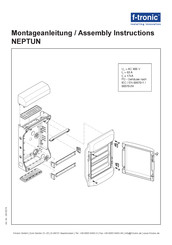 f-tronic NEPTUN Serie Montageanleitung