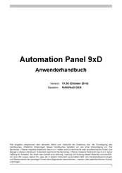 BR-Automation 9 D Serie Anwenderhandbuch